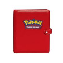 Pokémon Ultra Pro premium raudonas 4 kišenių segtuvas – 160 kortelių