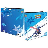 Greninja Pokémon 2 colių 3 žiedų segtuvas Pokémon kortelėms Ultra PRO