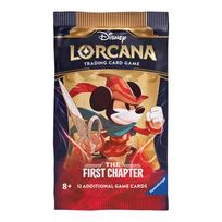 Disney Lorcana: The First Chapter papildymo pakelis – 12 kortų, anglų k.