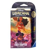 Disney Lorcana: The First Chapter – Amber/Amethyst Starter kaladė, 60 kortų