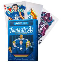 Marvel Fantastic Four žaidimo kortos – Theory11, pokeriui ir kolekcionieriams
