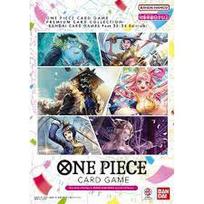 One Piece Bandai Premium kolekcinių kortų rinkinys su albumu (12 vnt.)