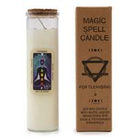 Magic Spell apsivalymo žvakė, pipirmėčių kvapas, sojų vaškas, 50 h – AW Gifts