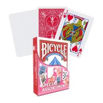 Bicycle Special Assortment triukų kortos magams – raudona kaladė