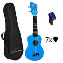 Condorwood US-2101 BL soprano ukulelė su rinkiniu STARTER