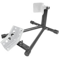 PE transport bike stand fr wheel black/grey