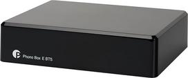 "Pro-Ject Phono Box E BT 5", belaidis "BT5" srautinio perdavimo įrenginys su aptX HD, skirtas foniniams ir linijiniams šaltiniams, juodas