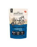 WIEJSKA ZAGRODA Superfoods Arklių mėsa su tunu ir valerijonu drėgnas maistas katėms 24x100 g