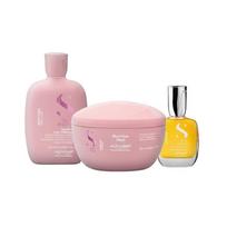 KlipShop AlfaParf Milano SDL Moisture Set Rinkinys sausiems plaukams