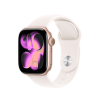 Apple Watch 11 GPS + Cellular 42mm Sport Band M/L, rose gold/light blush (MF8F4ET/A)