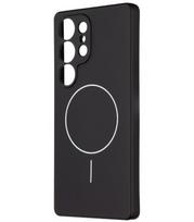 Juodas dėklas Samsung Galaxy S25 Ultra telefonui "OBAL:ME MagNetix Matte TPU Cover"