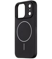 Juodas dėklas Apple iPhone 17 Pro telefonui "OBAL:ME MagNetix Matte TPU Cover"