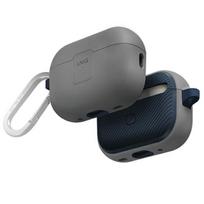 uniq clyde Lock Case for AirPods Pro 2 (2022/2023) in chalk grey-marine blue