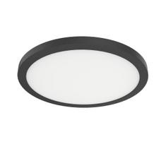 LED lubinis šviestuvas EVORA LED/24W/230V 3000/4000/6000K skersmuo 30 cm juodas