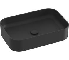 Ravak XJX0D155001 - Stalviršinis praustuvas CERAMIC SLIM 55x37 cm keramika/juoda