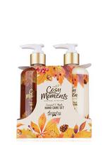ACCENTRA - Karamelės ir klevų sirupo aromato rankų muilas ir losjonas, 2x290 ml
