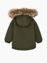 COLOR KIDS - Žieminė, atspari vandeniui vaikiška striukė, PARKA W. FAKE FUR, 98 cm
