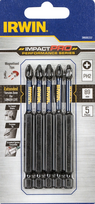 Smūginiai sukimo antgaliai IRWIN Impact Pro, 89 mm, 5 x PH2