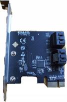 Delock DELOCK 4 Port SATA PCI Express x1 Karte Low Profile Formfakt | 90010 | 4043619900107