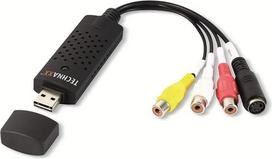 "Technaxx Video Grabber USB 2.0 Capture Card" - Hi8 VHS į skaitmeninį DVD konverteris "Windows" kompiuteriui su profesionalia redagavimo programine įranga - aukštos kokybės garso ir vaizdo skaitmeninio konverterio adapteris TX-20