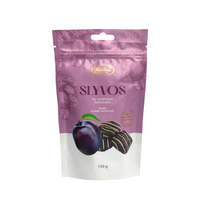 RŪTA Slyvos su juoduoju šokoladu, 120g