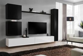 Sekcija Switch VIII, juoda/balta