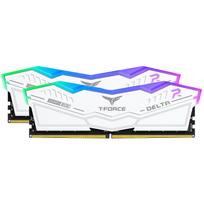 DIMM 64GB DDR5-6000 (2x 32GB) Dual-Kit, Arbeitsspeicher weiß, FF4D564G6000HC38ADC01, Delta RGB, INTEL XMP