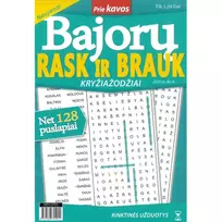 BAJORŲ RASK IR BRAUK kryžiažodžiai