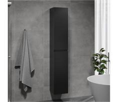 Vonios spintelė KENWOOD 186 cm juoda