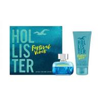 Rinkinys Hollister Festival Vibes vyrams: EDT 50 ml + šampūnas-dušo želė 100 ml