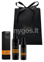 Dovanų rinkinys EQUIVALENZA kvepalai Les Secrets CARAMEL SUBLIME EDP + kūno losjonas Les Secrets CARAMEL SUBLIME + plaukų dulksna Les Secrets CARAMEL SUBLIME