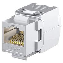 Modulinis lizdas RJ45 FTP Cat6 LK-KJ-157 (23–26 AWG, 150 MHz, 110/Krone, 568A/B)