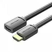 Vention CABLE HDMI MALE/FEMALE 4K/1M BLACK AHCBF AHCBF