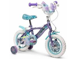 HUFFY FROZEN 12-inch Kids’ Bike, Blue/White