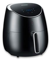 Severin FR 2445 Single 5 L Stand-alone 2000 W Hot air fryer Black, Metallic, Silver