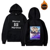 Marcus ir Martinus Hoodie Megztiniai Vyrams Moterims Madingi Laisvalaikio Šaunūs Puloveriai Studentams Harajuku Streetwear Hoodie megztinis S