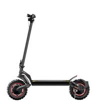 iScooter iX7Pro 10'' Visureigio padangos Elektrinis paspirtukas 1000W*2 Variklis Baterija 48V/17.5Ah Maksimalus greitis 60KM/H Su dviguba pakaba ir diskiniais stabdžiais iX7Pro——60KM/H juoda