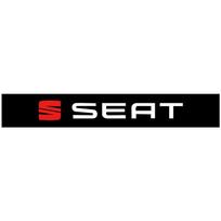 1 vnt. Automobilio priekinio stiklo lipdukas Madingi sportiniai lipdukai Dekoravimo lipdukas SEAT MK3 Leon 5F Ibiza 5 6 MII Altea Toledo 3 Cordoba Alhambra juoda