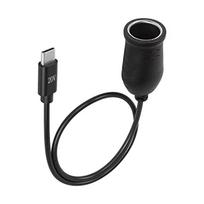 SinLoon Automobilio Cigarečių Degiklio Lizdas Moteriškas USB Type-C Kištukas 9-20VPD Automobilinis Įkroviklis Type-C Moteriškas Jungties Adapteris (20V) 20V