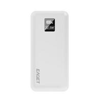 Nešiojamas įkroviklis 10000mAh 22.5W USB-C greito įkrovimo išorinis akumuliatorius skirtas iPhone 15/14 namams, biurui, draugams balta