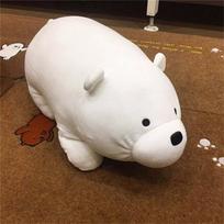 Mes Bare Bears Ledo meškiukas pliušiniai žaislai Mieli įdaryti lėlės Minkštos pagalvės Dovanos vaikams