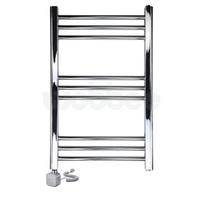Elektrinis rankšluosčių džiovintuvas Wobbee Basic Marlow 50x80cm, kairinis su laidu chromo spalvos