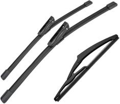 Citroen C4 Cactus 2014-2020 priekinio stiklo valytuvų šluotelės 26  + 18  + 10 C4 Cactus 2014-2020 26 inch + 16 inch + 10 inch