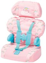 Automobilinė kėdutė Baby Huggles lėlėms iki 46 cm Casdon, 71050, rožinė, uniwersalny