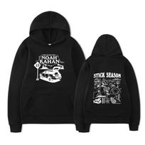 Noah Kahan Stick Season Prekės Country Music Albumas Gobtuvas Megztinis Žieminis Šiltas Megztinis Viršus Streetwear Unisex S