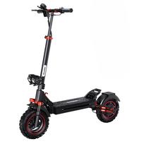 iScooter iX5S 11 colių Off-road padangų elektrinis paspirtukas Variklis 1000W Baterija 48V/15Ah Maksimalus greitis 45KM/H Su dvigubais amortizatoriais ir diskiniais stabdžiais iX5S——45KM/H juoda