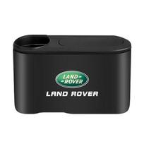 Pakabinama automobilio šiukšliadėžė Automobilio emblema Šiukšlių dėžė Priedai Land Rover SVR Discovery Freelander 3 SVR L320 L330 Evoque Defender Range Rover Auto juoda