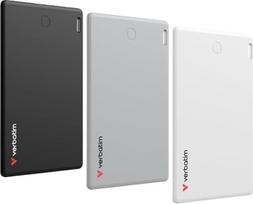 "Verbatim My Finder Card" 3 kortelių rinkinys Plona piniginės sekimo kortelė, įkraunama "Bluetooth" daiktų ieškiklis, skirtas rankinei, pasui ir kt., suderinamas su "Apple" funkcija "Kur yra?"