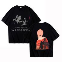 New Game Black Myth: Wukong Graphic Print Shirt Tees Summer T-shirt Short Sleeve Women Men Fashion Personality Casual Tops M