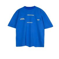 Varlė Drift Geriausios Kokybės Streetwear Kanye West Jesus Is King Dydelis Elektra Optinis Mėlynas Laisvas Marškinėliai Viršutiniai Drabužiai Vyrams S-4XL S